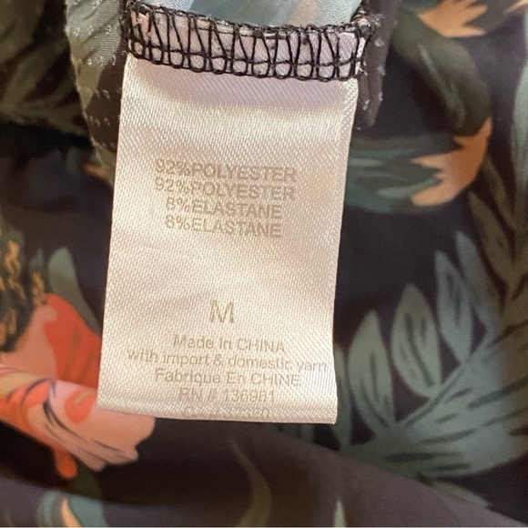 Spiritual Gangster Men's Ignite Anorak Jacket Hoodie Pullover Tropical Floral M - Picture 7 of 8